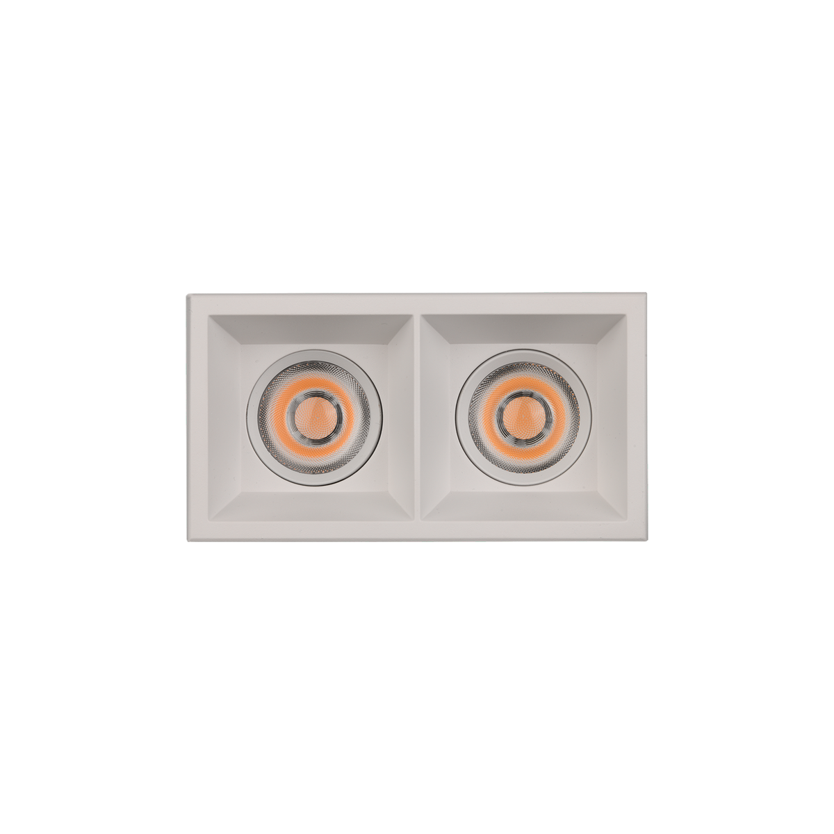 Move Cuadrado Triac 2x12W 2700-3000K Spots Encastrés