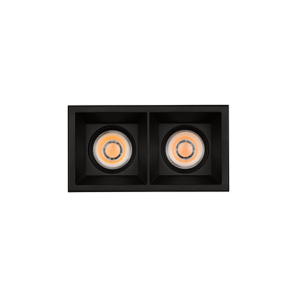 Move Cuadrado Triac 2x12W 2700-3000K Spots Encastrés