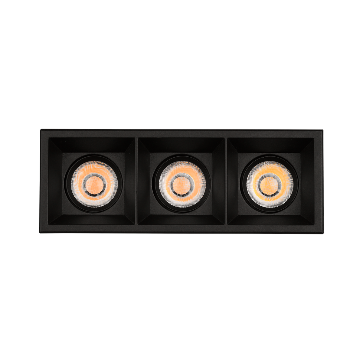 Move Cuadrado 3x12W 3000-4000K Spots Encastrés