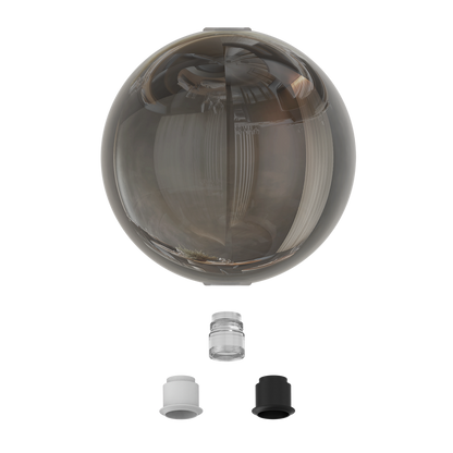 Pipe Slim Glass shade Ø200 Abat-jours
