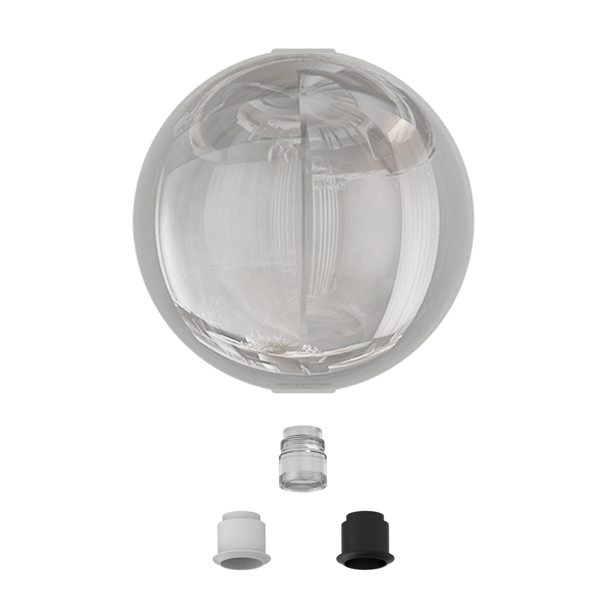Pipe Slim Glass shade Ø200 Abat-jours
