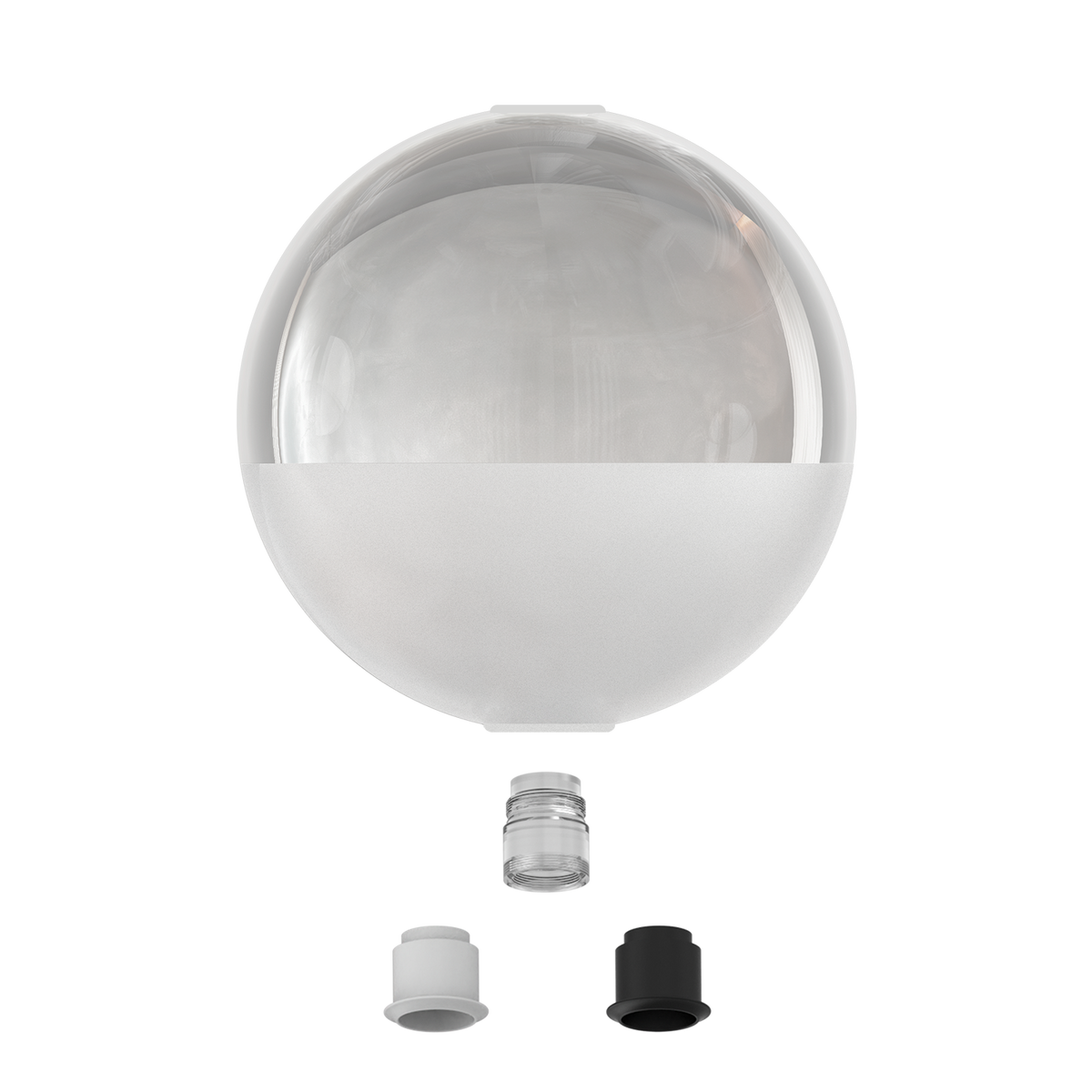 Pipe Slim Glass shade Ø200 Abat-jours