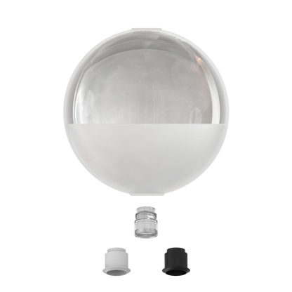 Pipe Slim Glass shade Ø200 Abat-jours