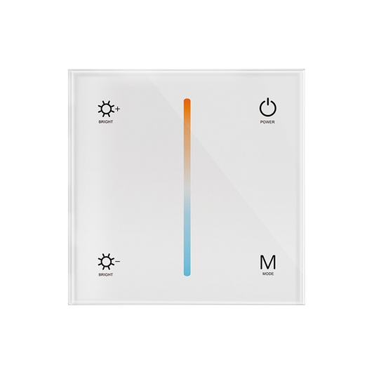 WHITE COLOR TEMPERATURE TOUCH GLASS PANEL CONTROLLER Accessoires