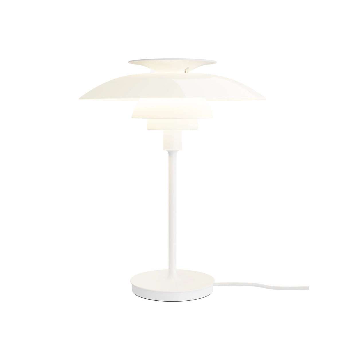 PH 80 Lampes à poser blanc sur fond blanc