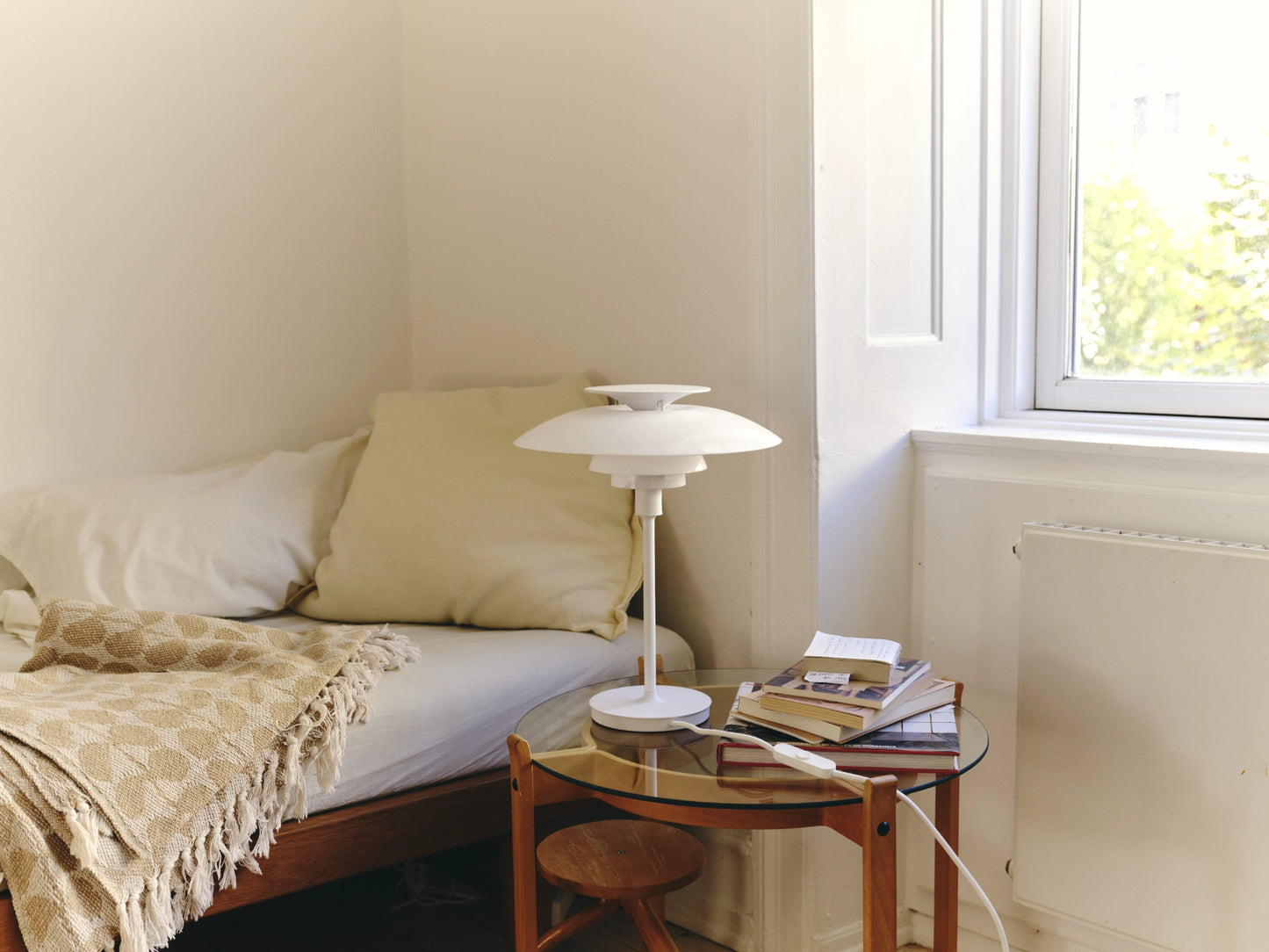 PH 80 Lampes à poser blanche dans un décor