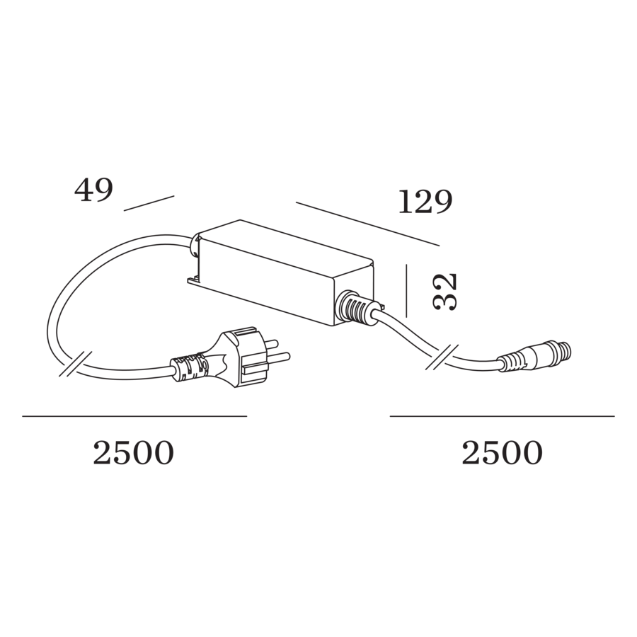 Driver 75W | IP67 | 24V Accessoires
