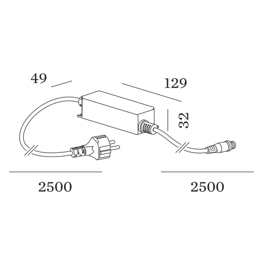 Driver 75W | IP67 | 24V Accessoires