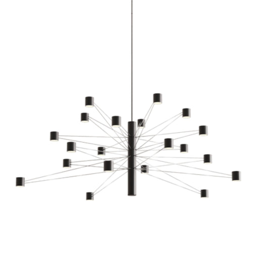 Polar 20.2 ø107x42 cm Suspensions Noir