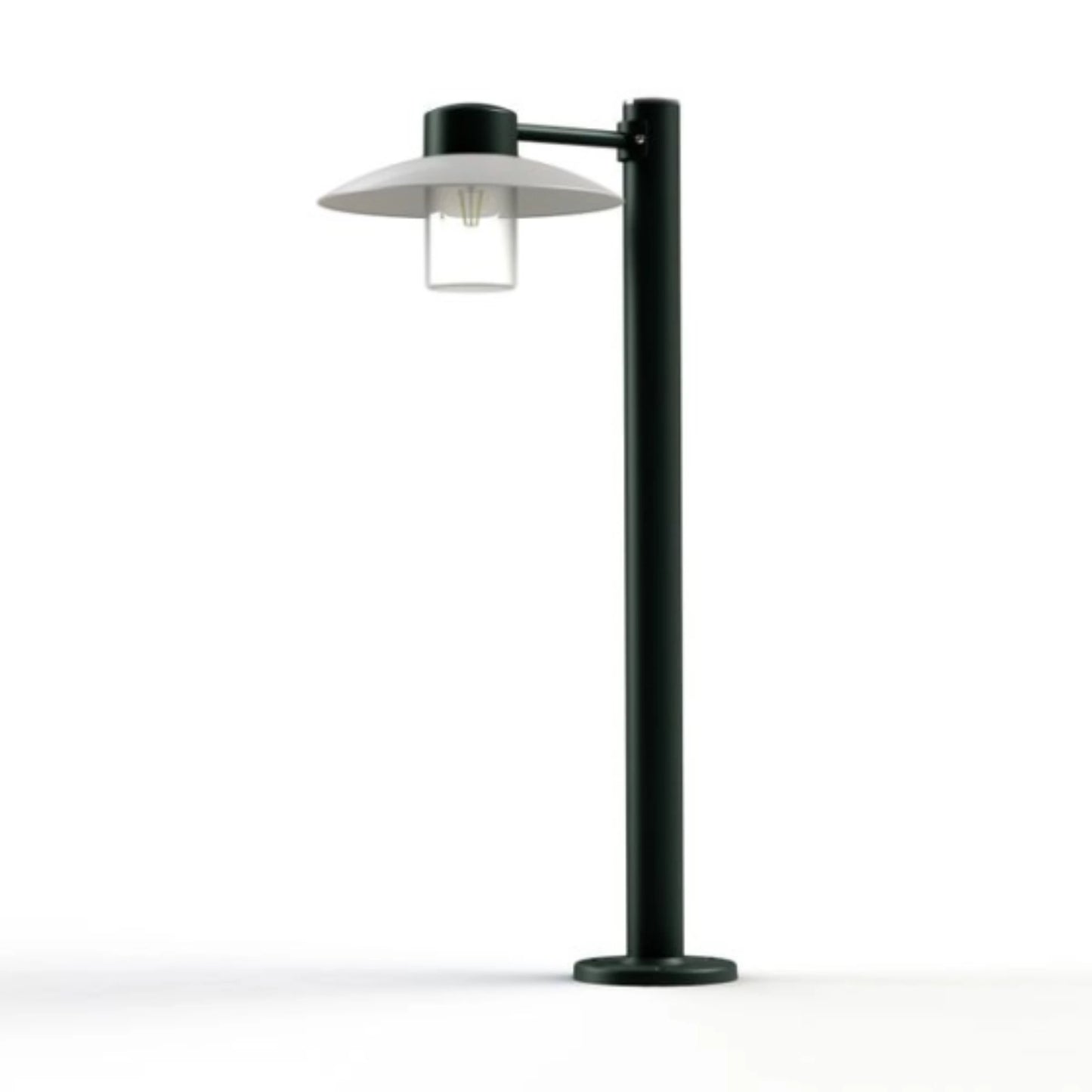 Aubanne N°3 Verre Clair Lampadaires Outdoor
