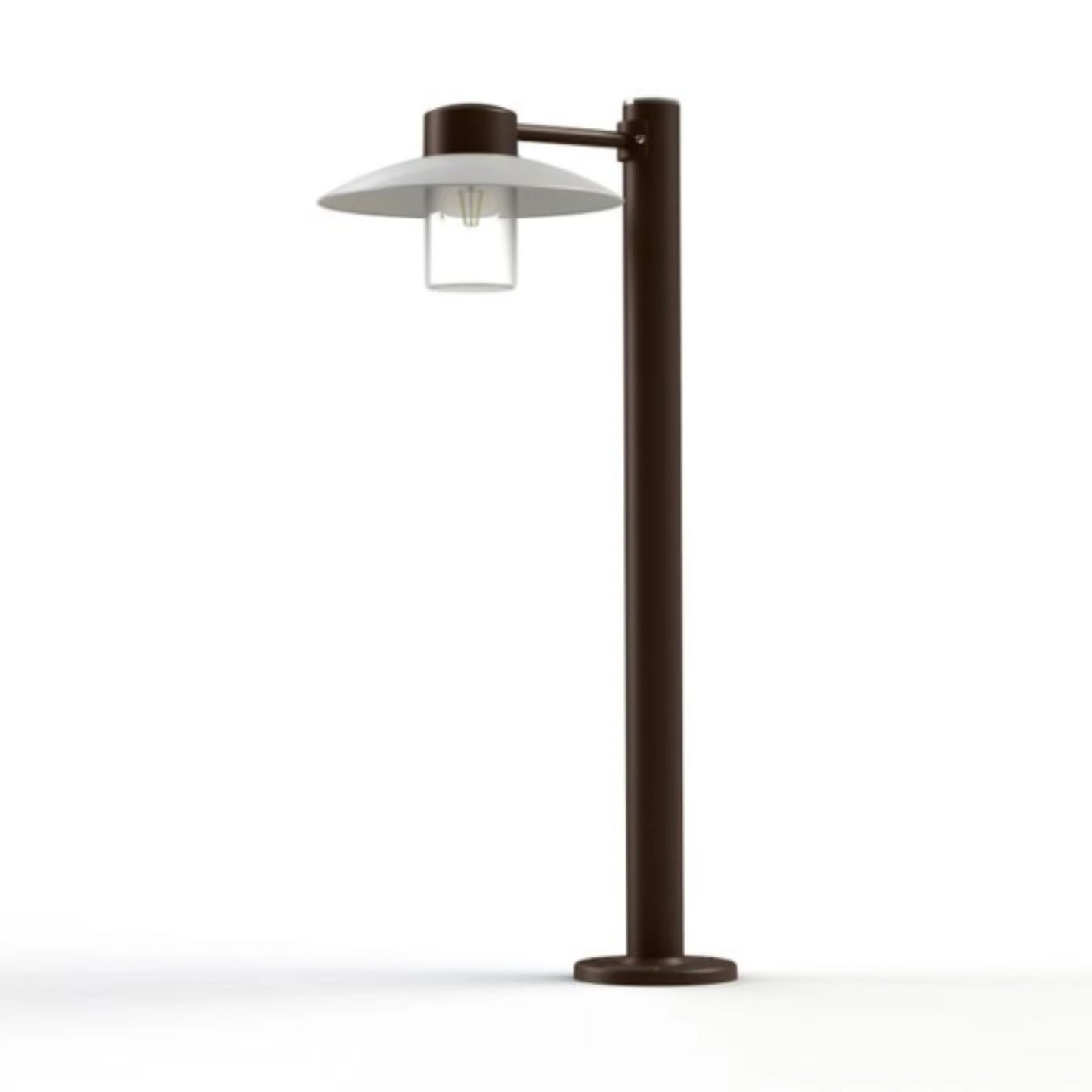 Aubanne N°3 Verre Clair Lampadaires Outdoor