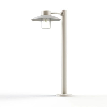 Aubanne N°3 Verre Clair Lampadaires Outdoor