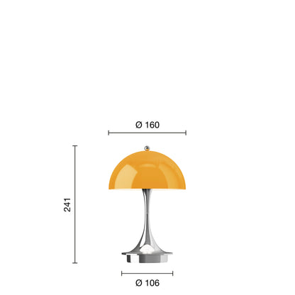 Panthella 160 Originals Baladeuses et nomades LED