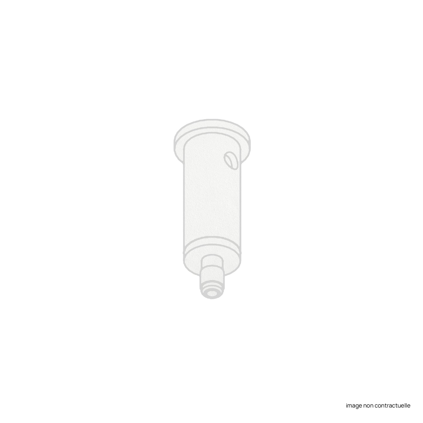 Pince câble de suspension (Wire Griplock) blanc