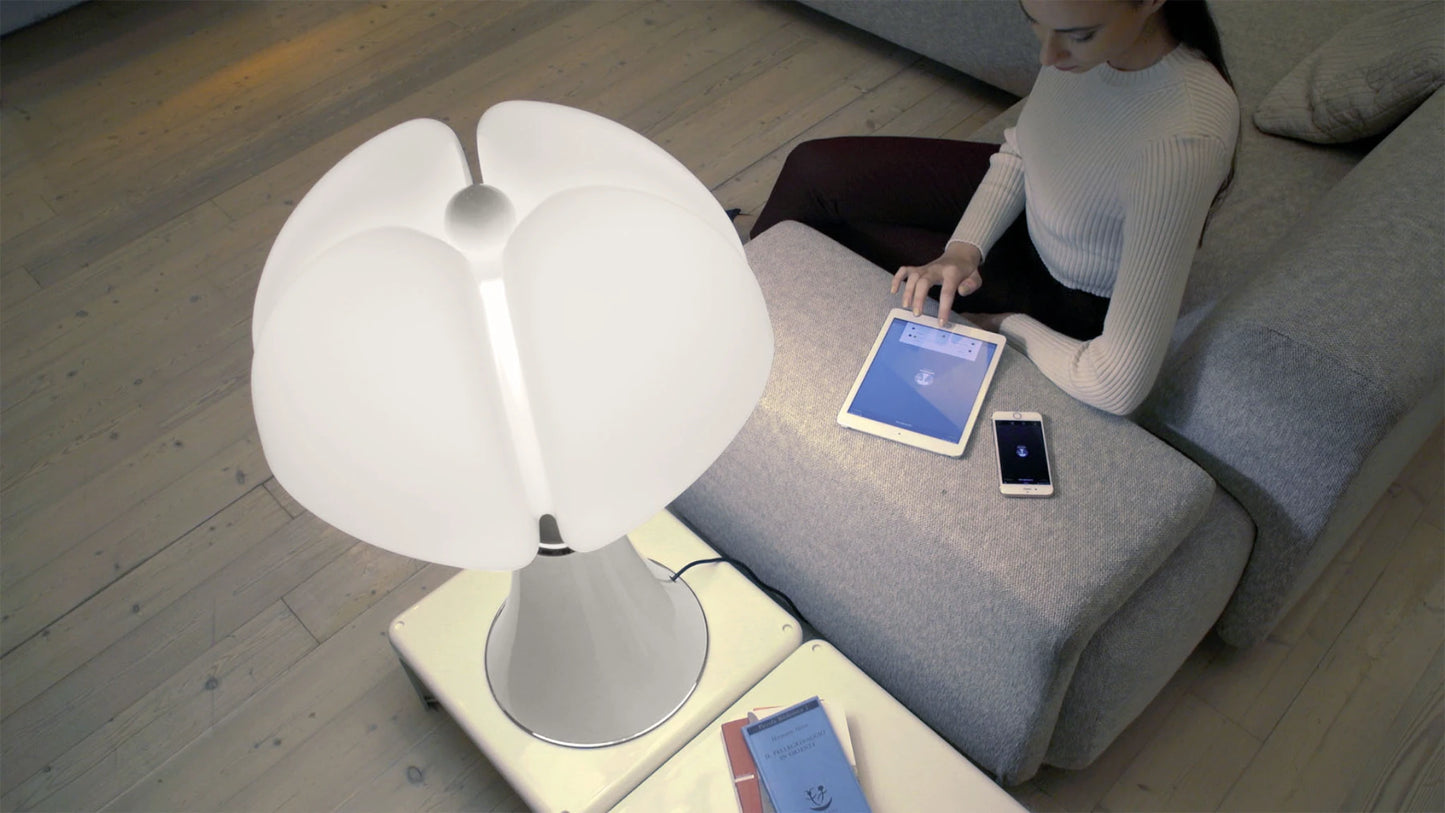 Pipistrello Blanc dynamique Lampes de table Blanc chaud 2