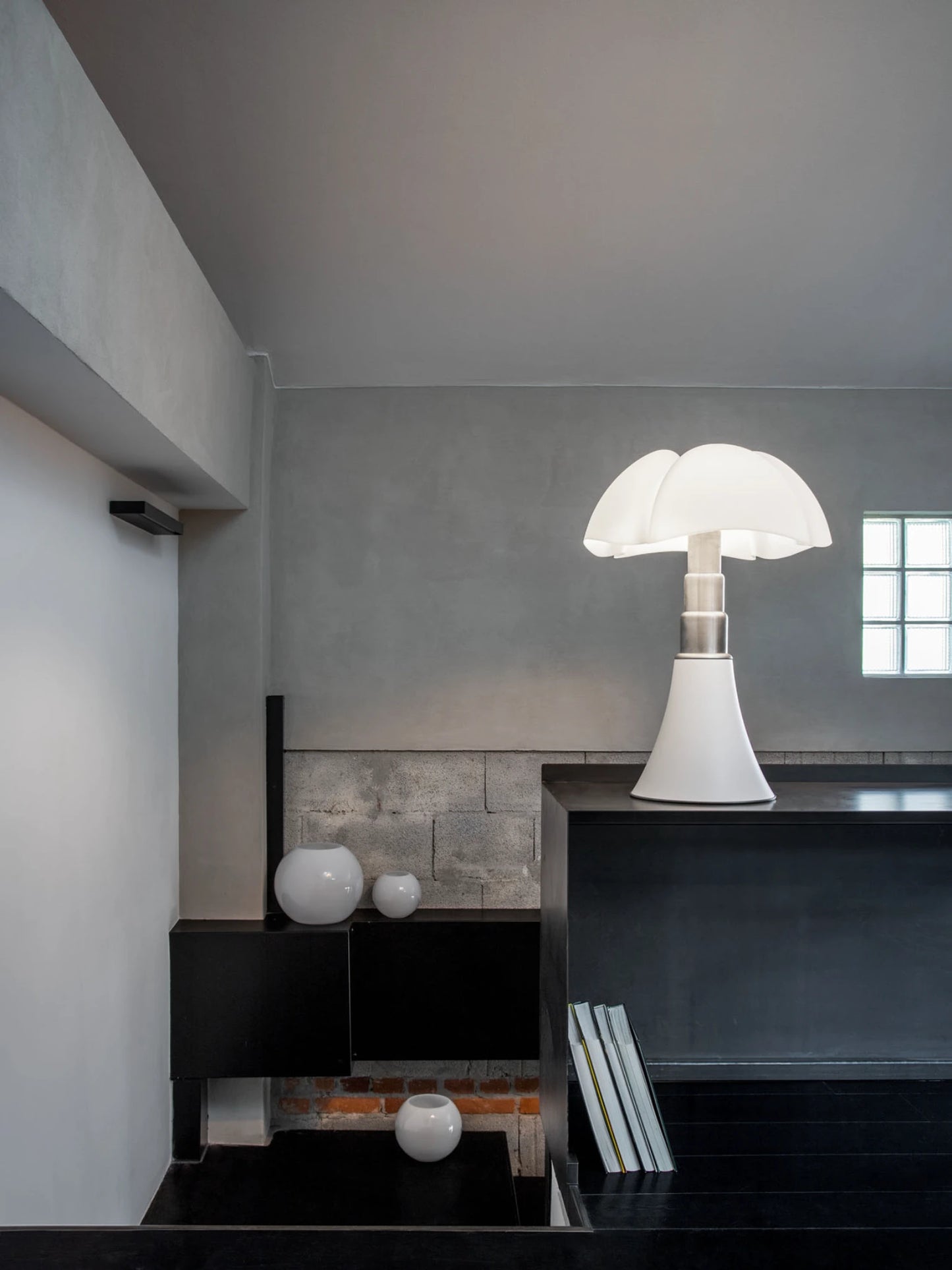 Pipistrello Medium LED Lampes de table ambiance Blanc mat 4