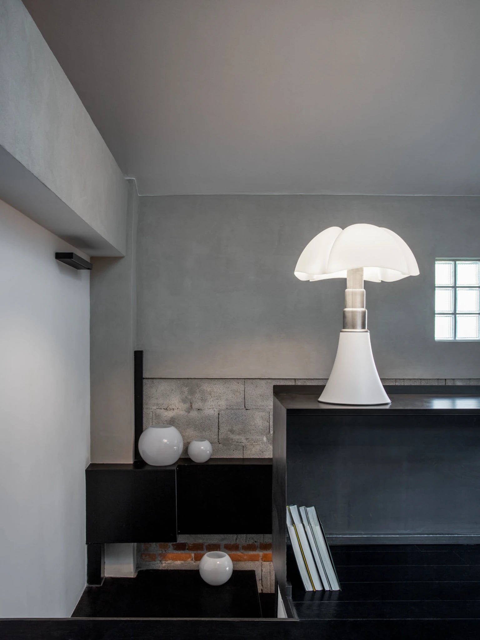 Pipistrello Medium LED Lampes de table ambiance Blanc mat 4