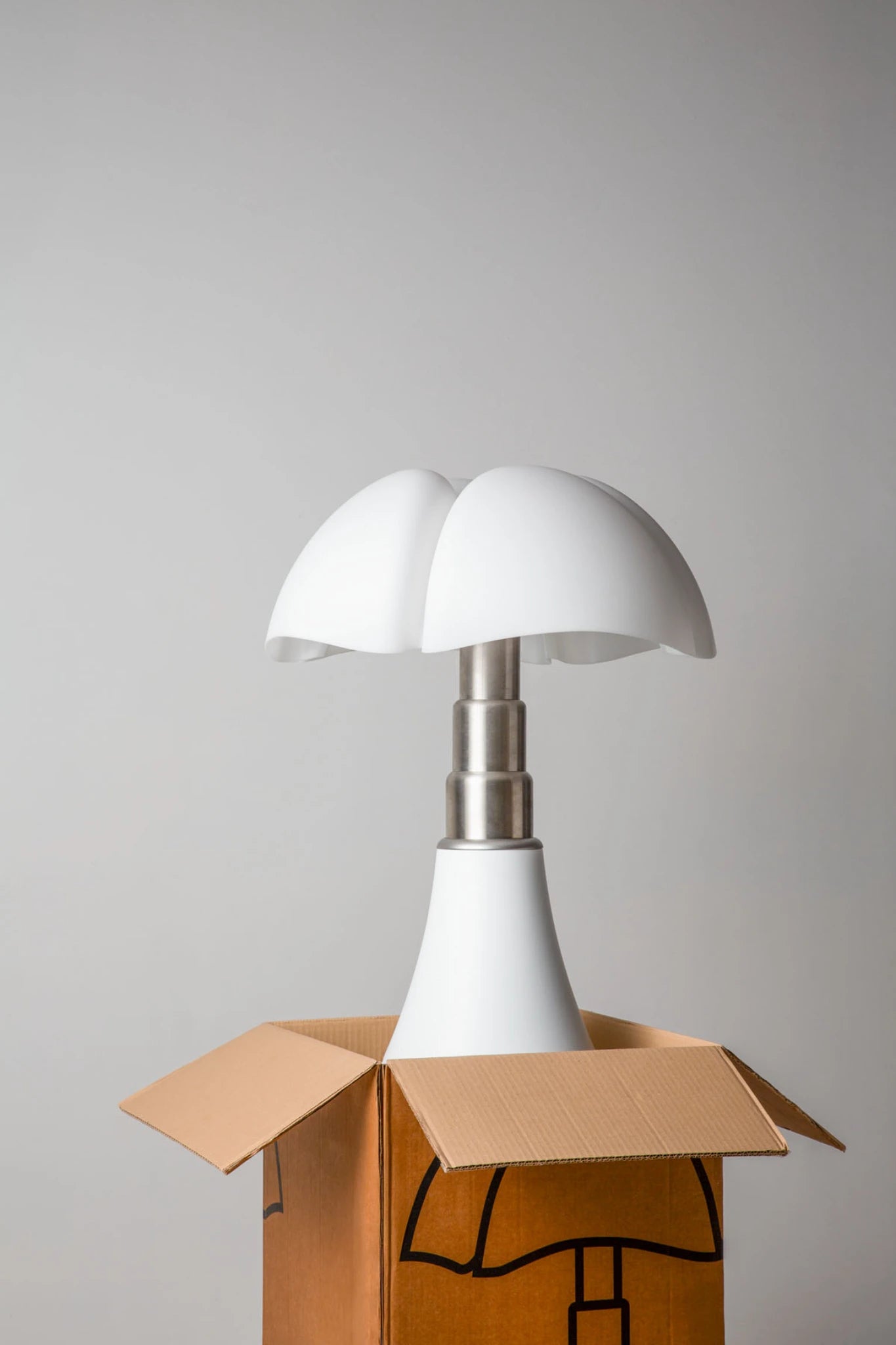 Pipistrello Medium LED Lampes de table ambiance Blanc mat 5