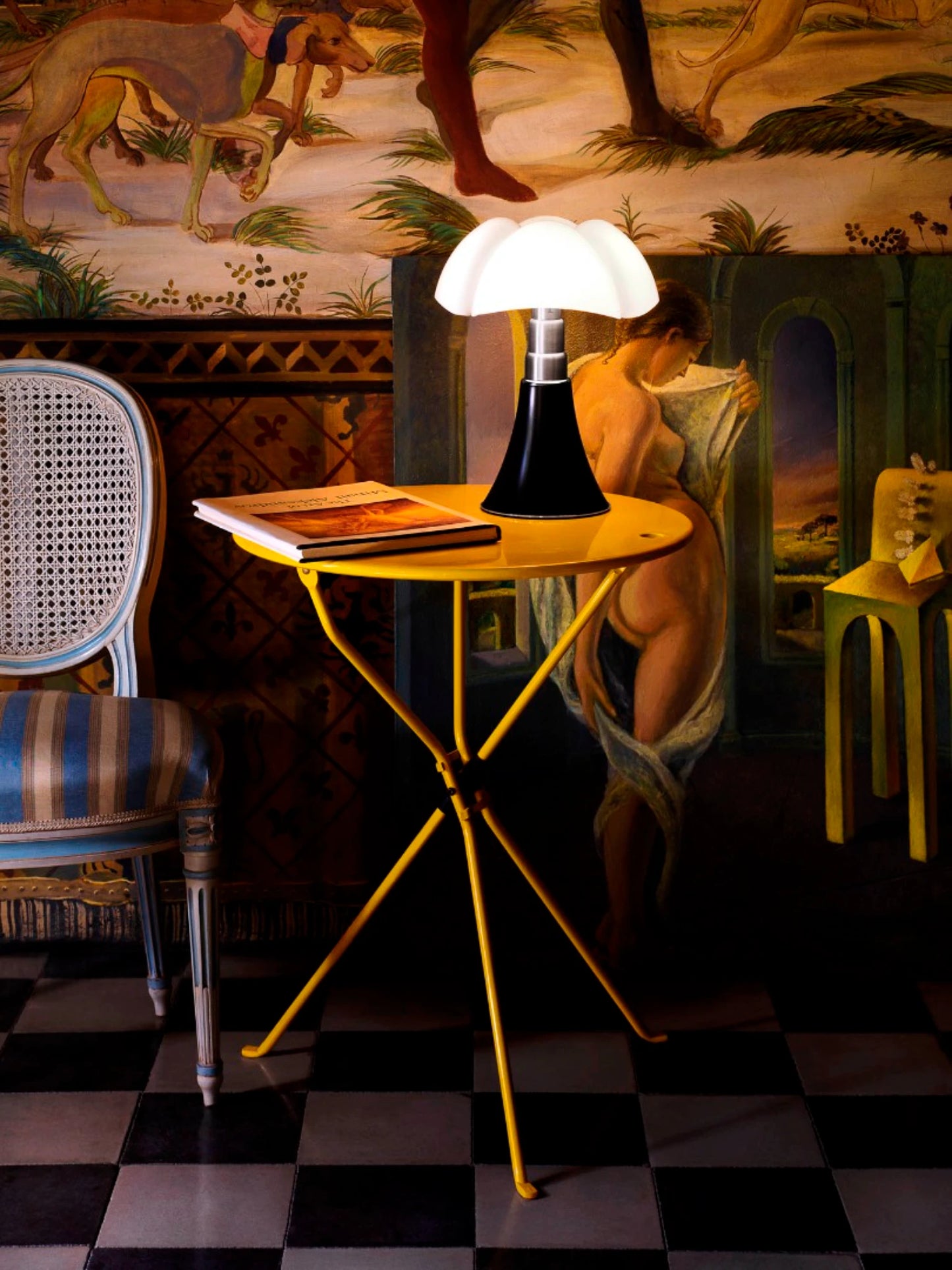 Pipistrello Mini LED Lampes de table Noir ambiance 3