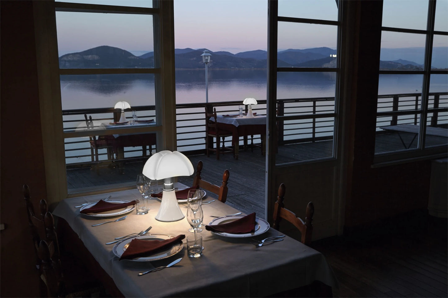 Pipistrello Mini sans fil LED Baladeuses et Nomades Blanc ambiance