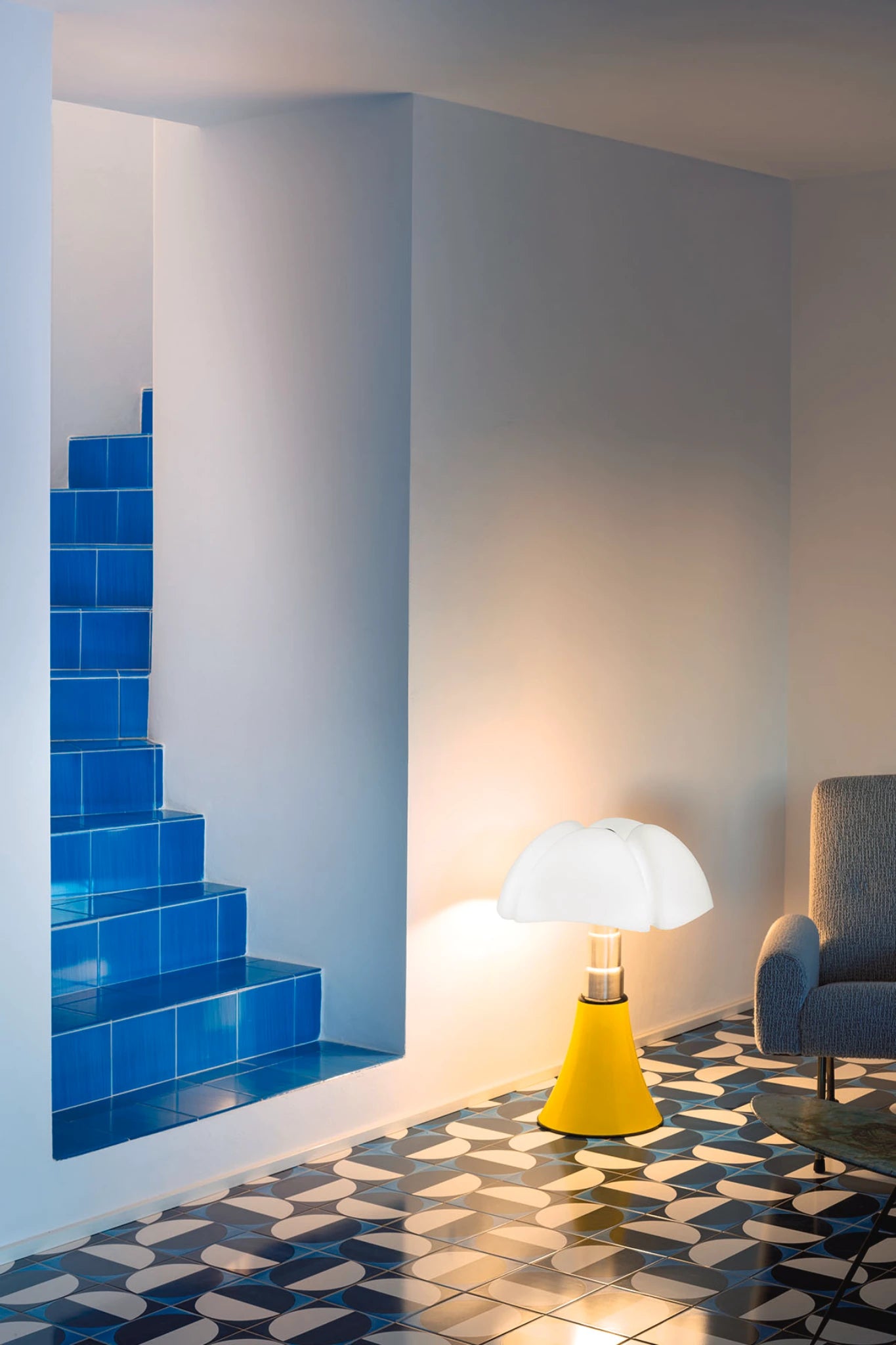 Pipistrello POP Lampes de table Jaune ambiance 3