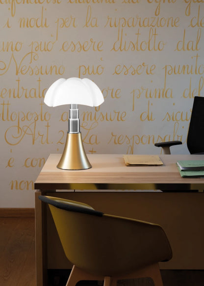 Luminaires Pipistrello l'Originale Lampes de table Martinelli Luce coloris Bronze laqué mat — vue alternative