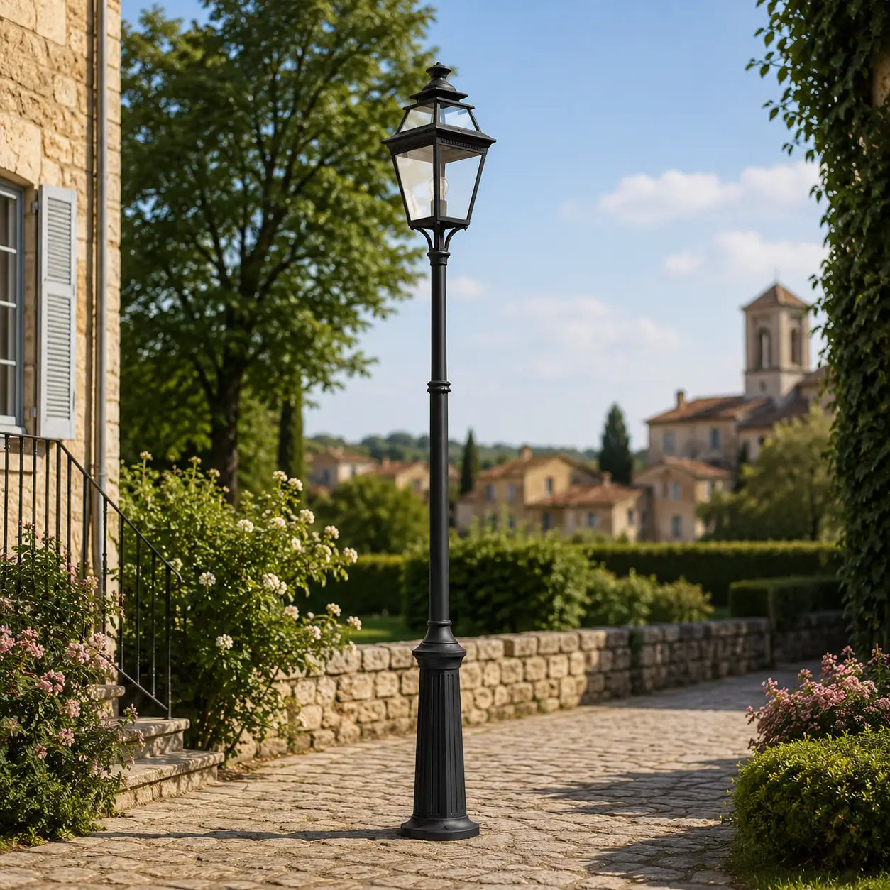 Place des Vosges 1 Trad N° 12 E27 Lampadaires Outdoor