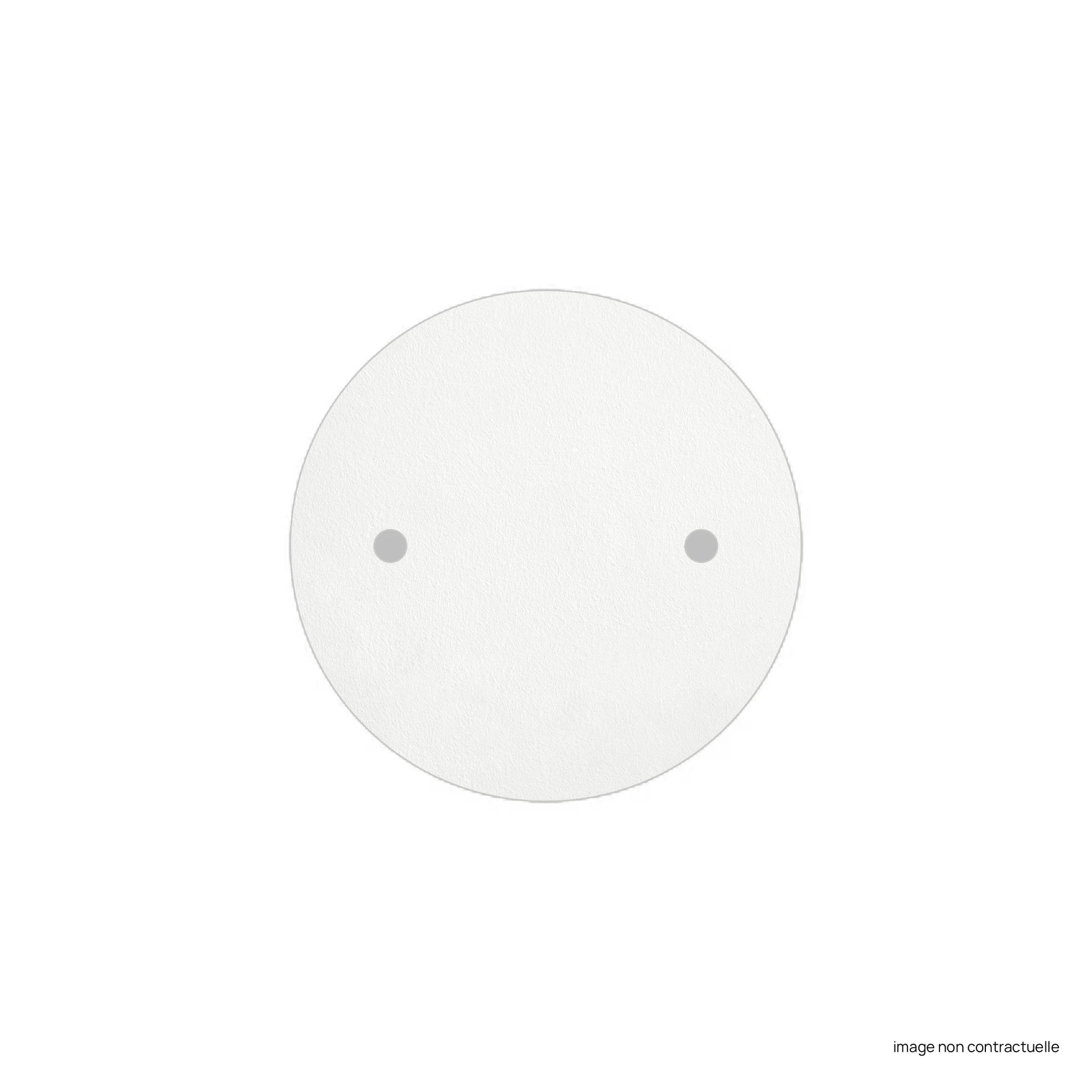 Platine 2 filins blanc