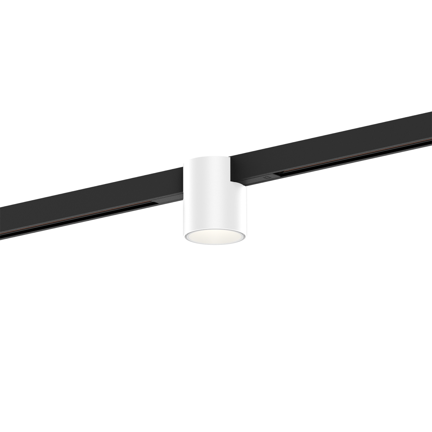 Blanc mat (Rail noir)