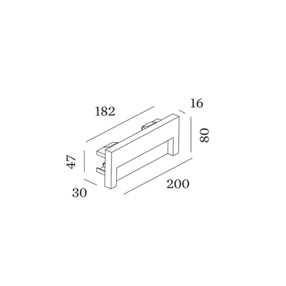 Reto 2.0 Encastré Appliques Outdoor LED