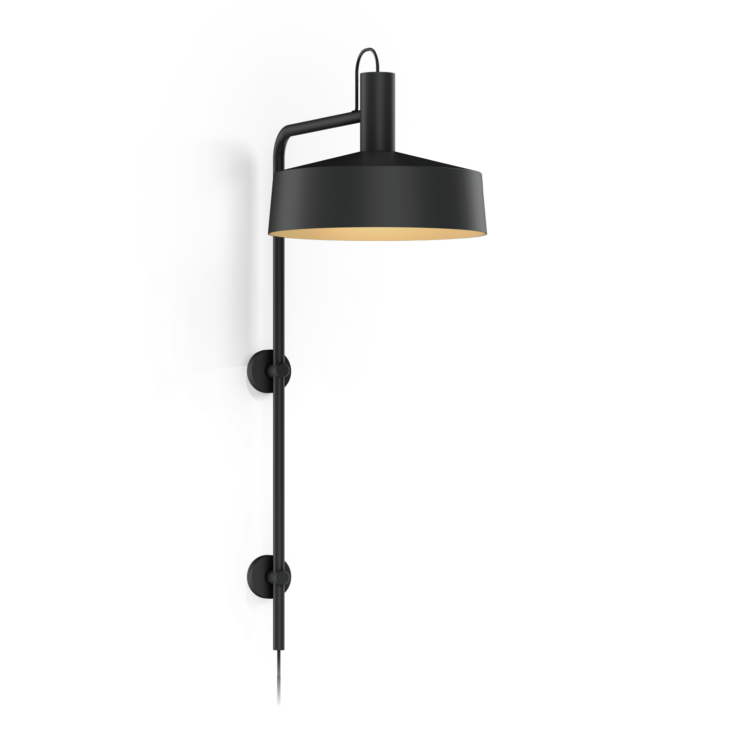 Noir mat + or