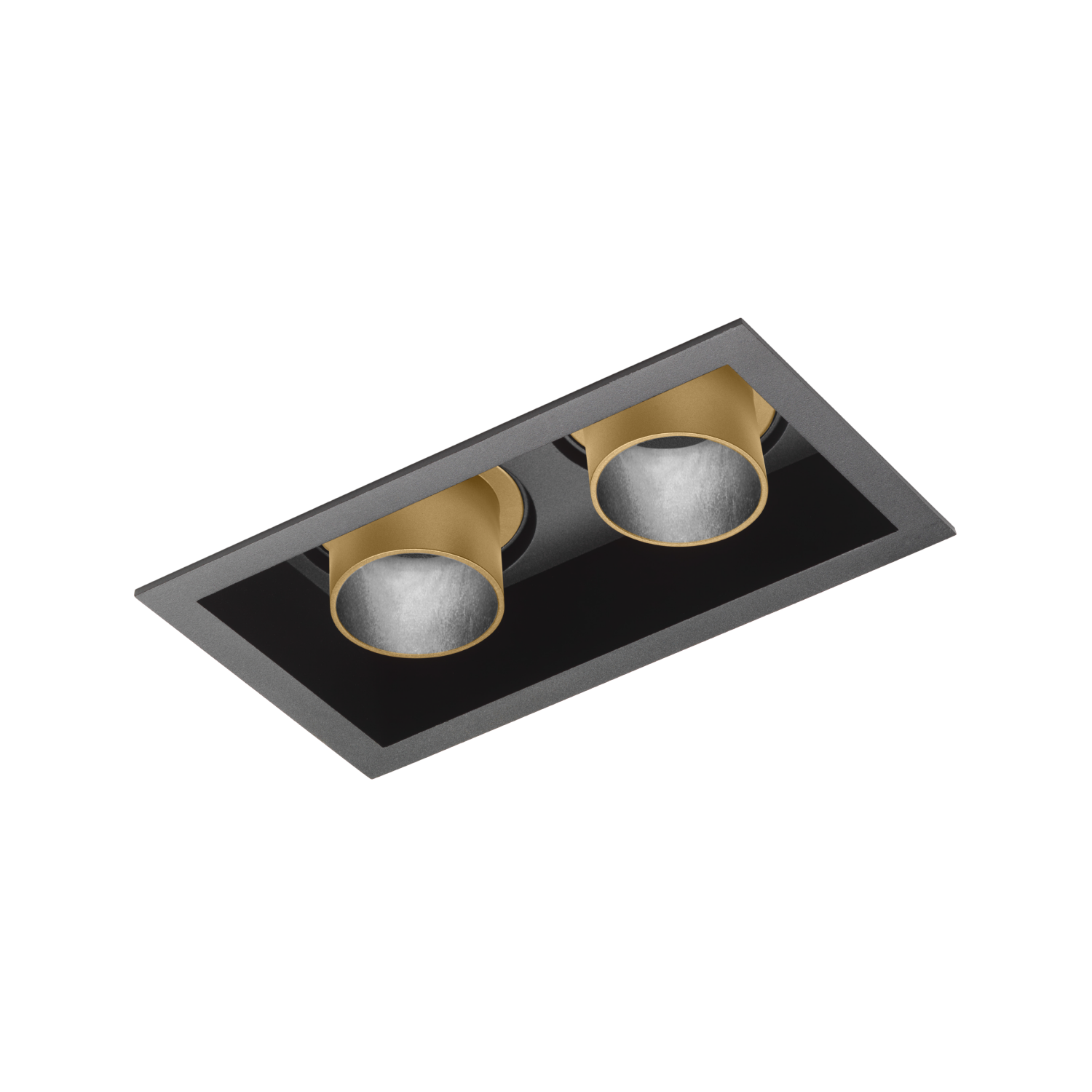 Noir mat + Champagne