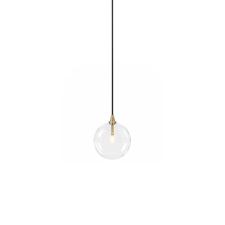 Glass Globe Pendant fi 200 Suspensions