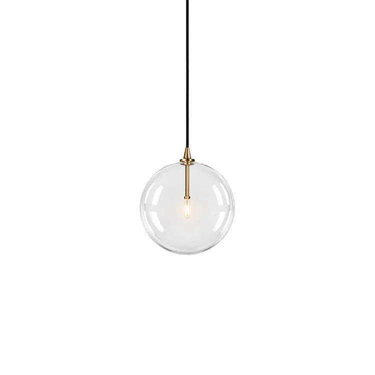 Glass Globe Pendant fi 350 Suspensions