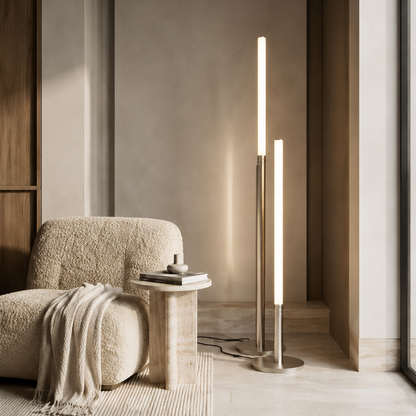Signal Solo H.115cm Lampes de sol LED Graphite satiné