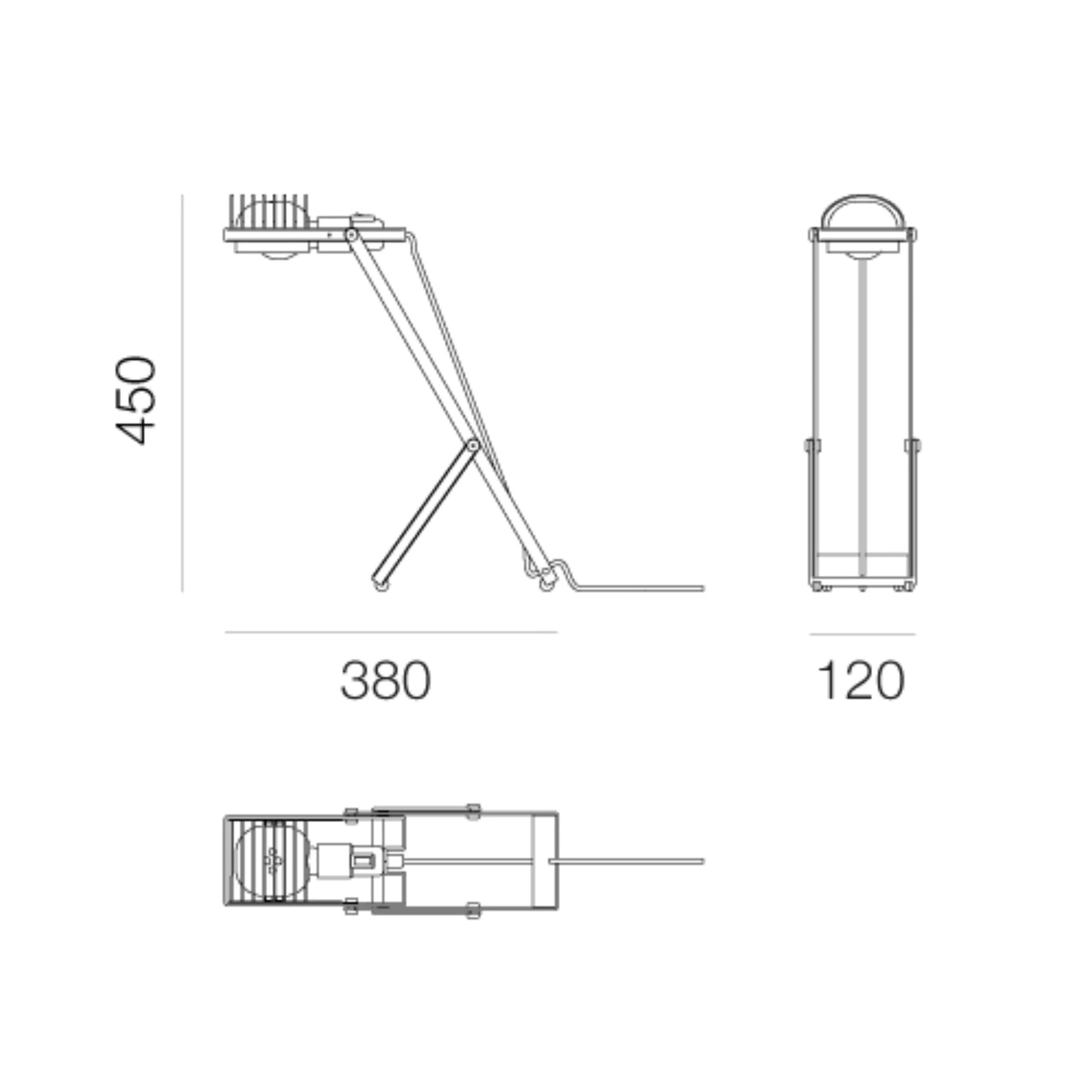 Lampe de table Sintesi LED