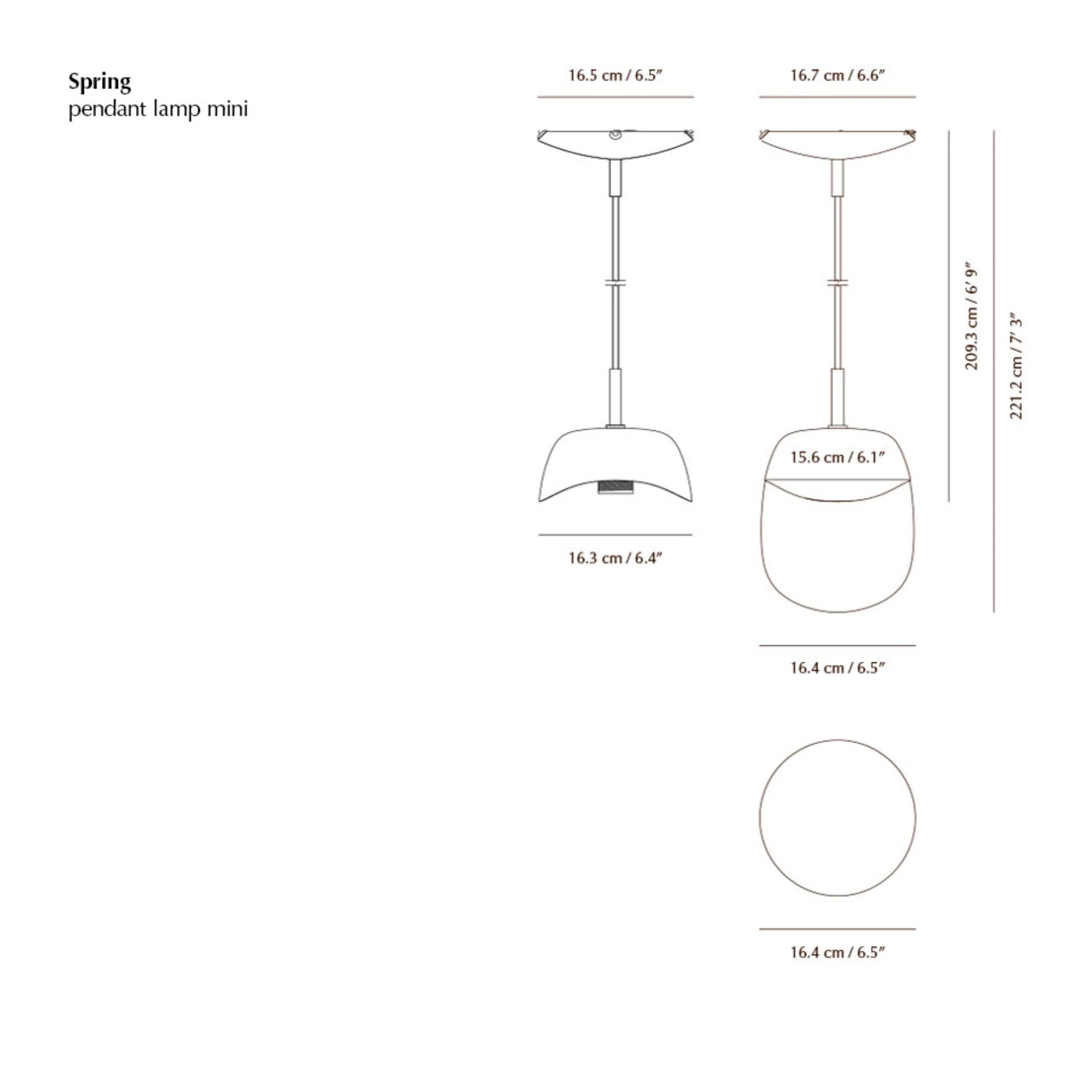 Spring Mini Suspension LED