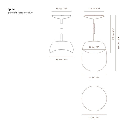 Spring Medium Suspension LED