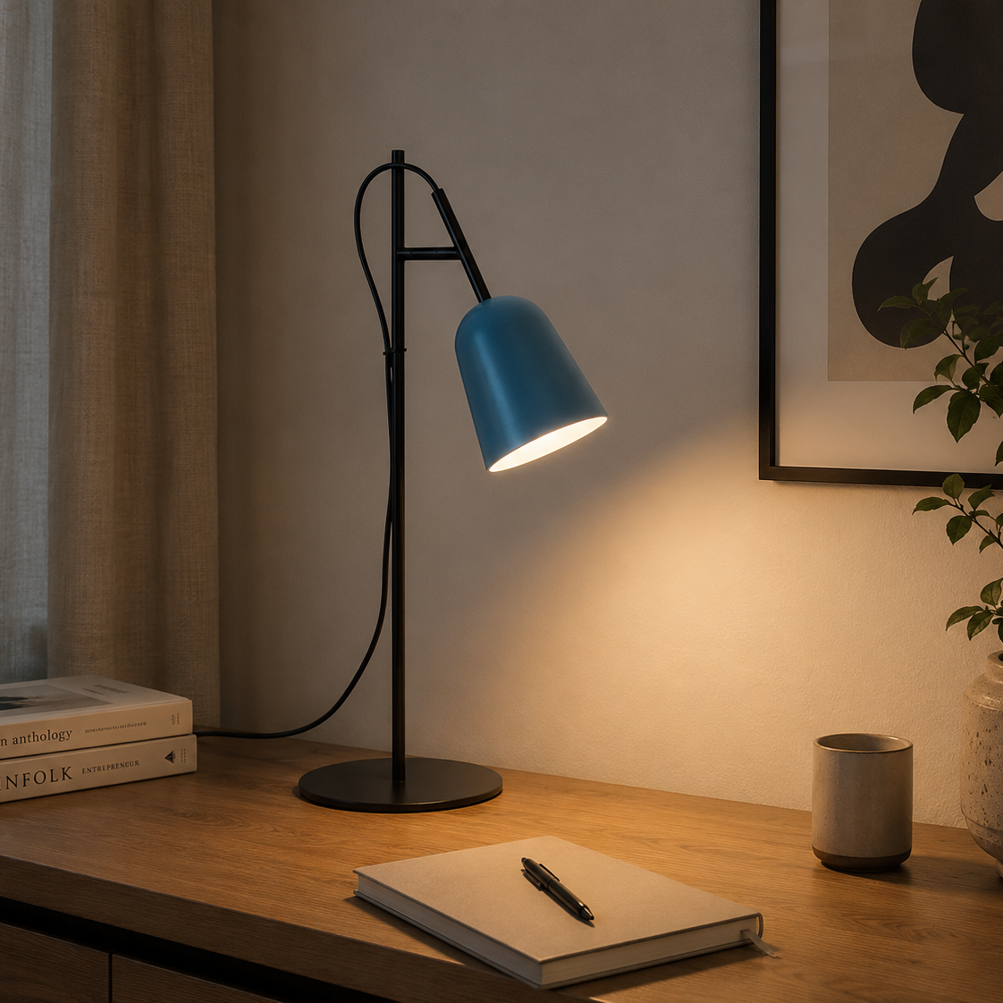 Studio Lampes à poser Bleu