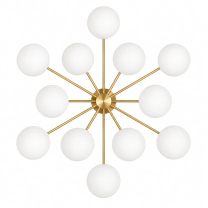 Orion Round Opale mat Plafonniers