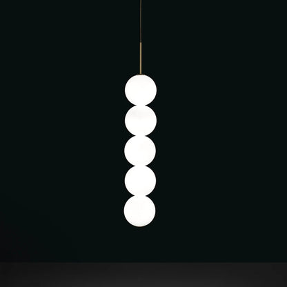 Abacus 35cm Suspensions LED Blanc