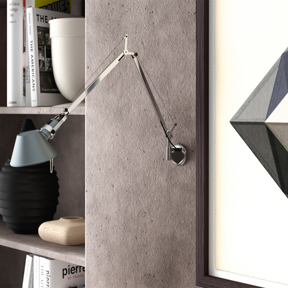 Luminaires Tolomeo Appliques Artemide en finition noir — vue additionnelle
