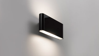 Luminaires Two Flags Appliques LED Artemide coloris Noir brillant