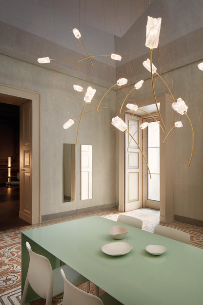 Tulip 7 Round Suspensions Laiton