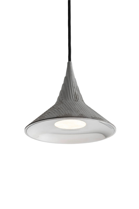 Luminaires Unterlinden Suspensions LED Artemide en finition argent