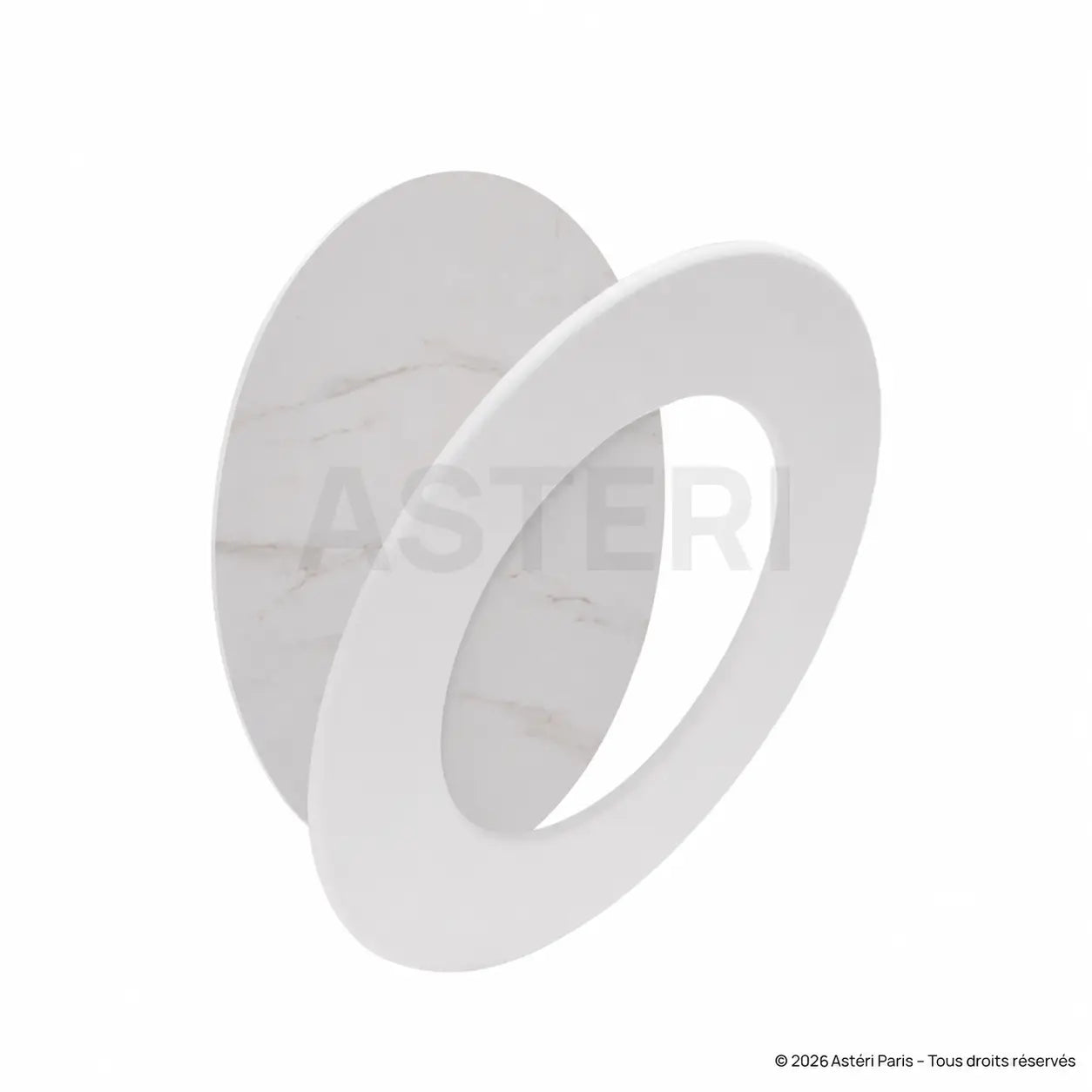 Vera Marbre 26cm Appliques - Exclusivité Astéri