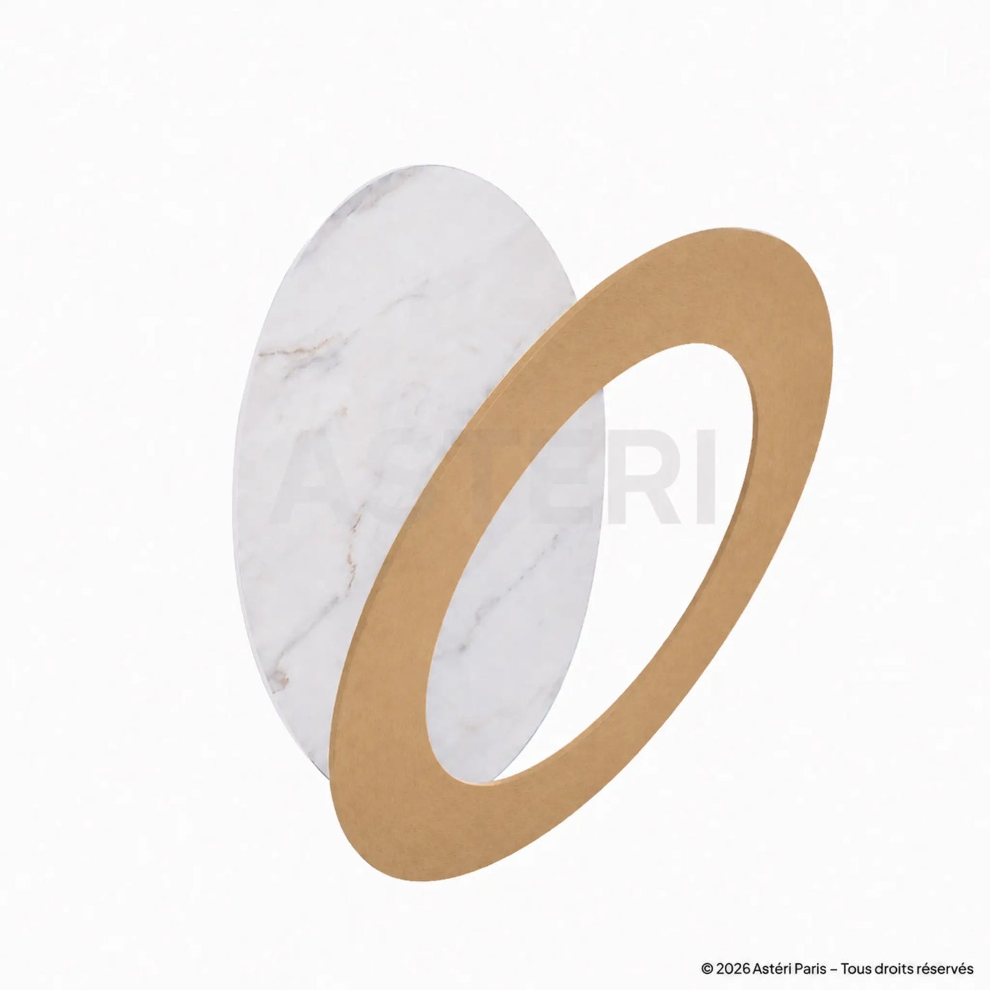 Vera Marbre 31cm Appliques - Exclusivité Astéri