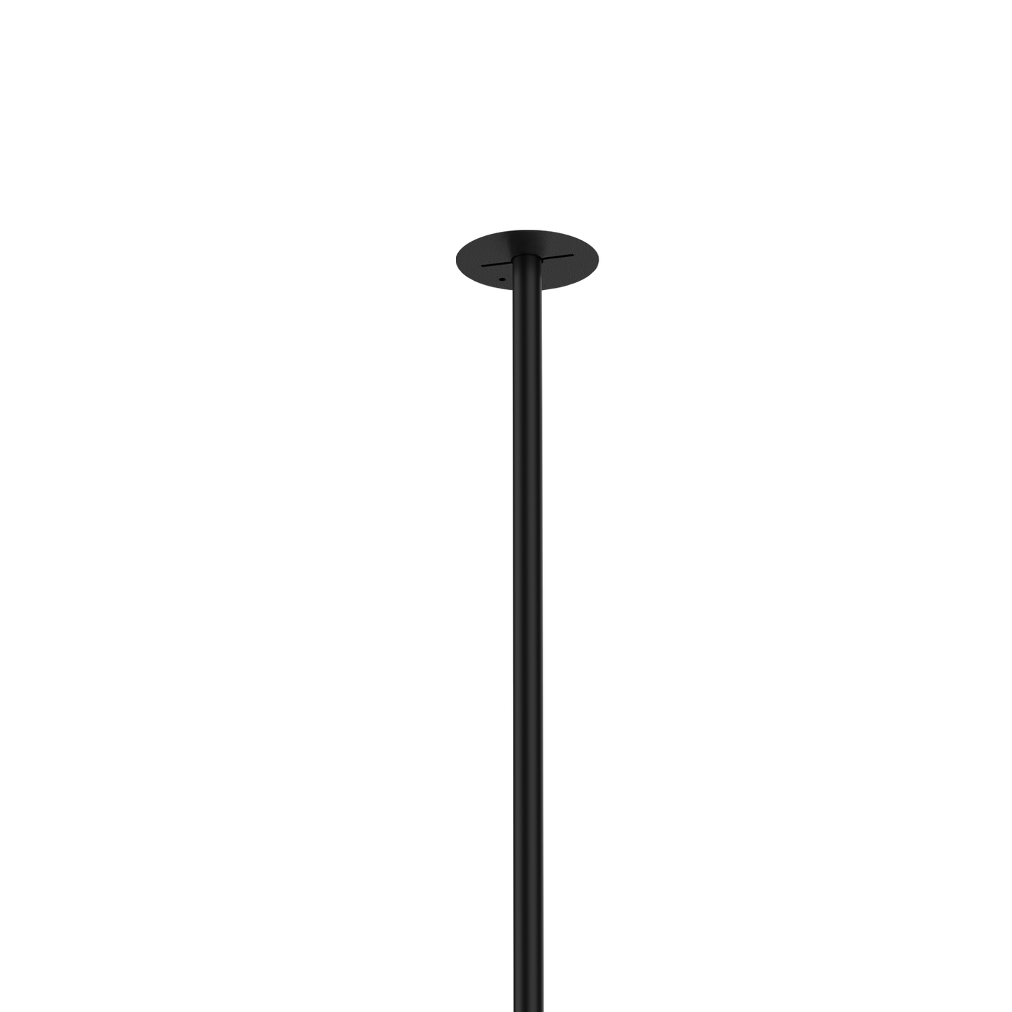 Susp single ceiling base invisible rec round Accessoires