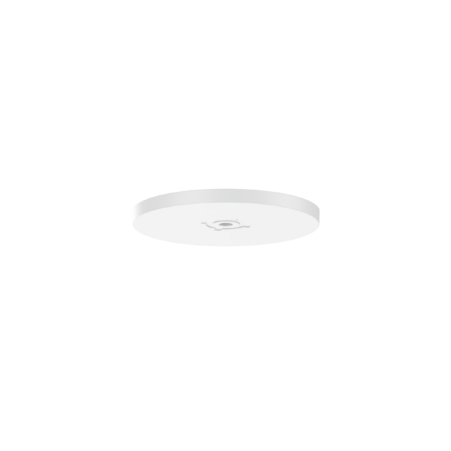 Susp single ceiling base semi rec 1.0 round Accessoires