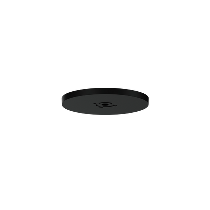 Susp single ceiling base semi rec 1.2 round Accessoires